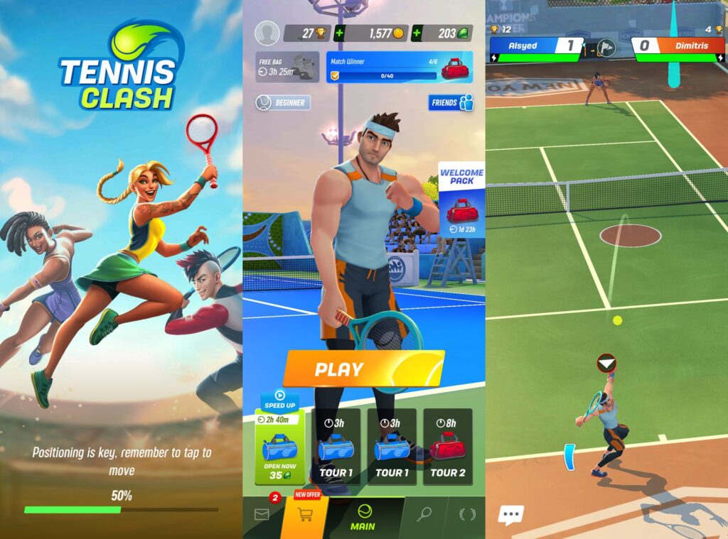 Tennis Clash MOD APK