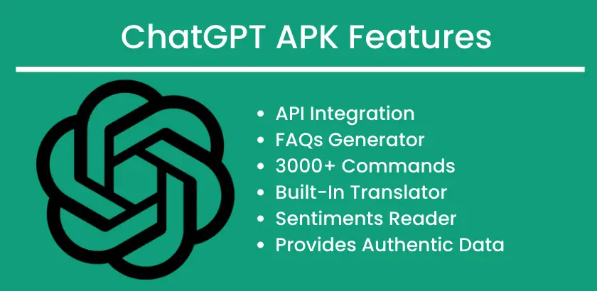 features of chatgpt